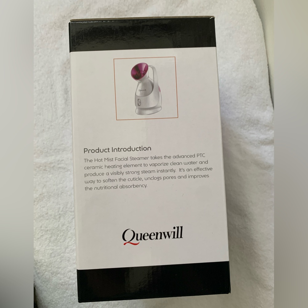 Queenwill Facial Steamer Brand New In Box - Picture 4 of 9
